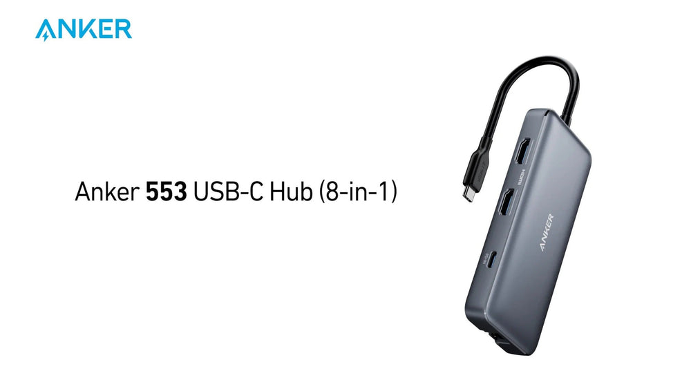 Anker PowerExpand 8-in-1 USB-C PD Media Hub (553), 2x HDMI, Gigabit-LAN, 100 W PD – Grau - anker-a83800a1-02.jpg