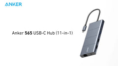 Anker 565 USB-C Hub 11-in-1, HDMI + DisplayPort, 10 Gbit/s, Gigabit-LAN, 100 W PD – Grau - anker-a83880a1-02.jpg