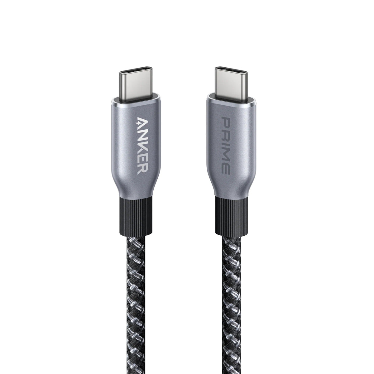 Anker Prime USB-C auf USB-C Kabel 240 W, 0,9 m, Upcycled-geflochten – Schwarz - anker-a88e2011-01.jpg