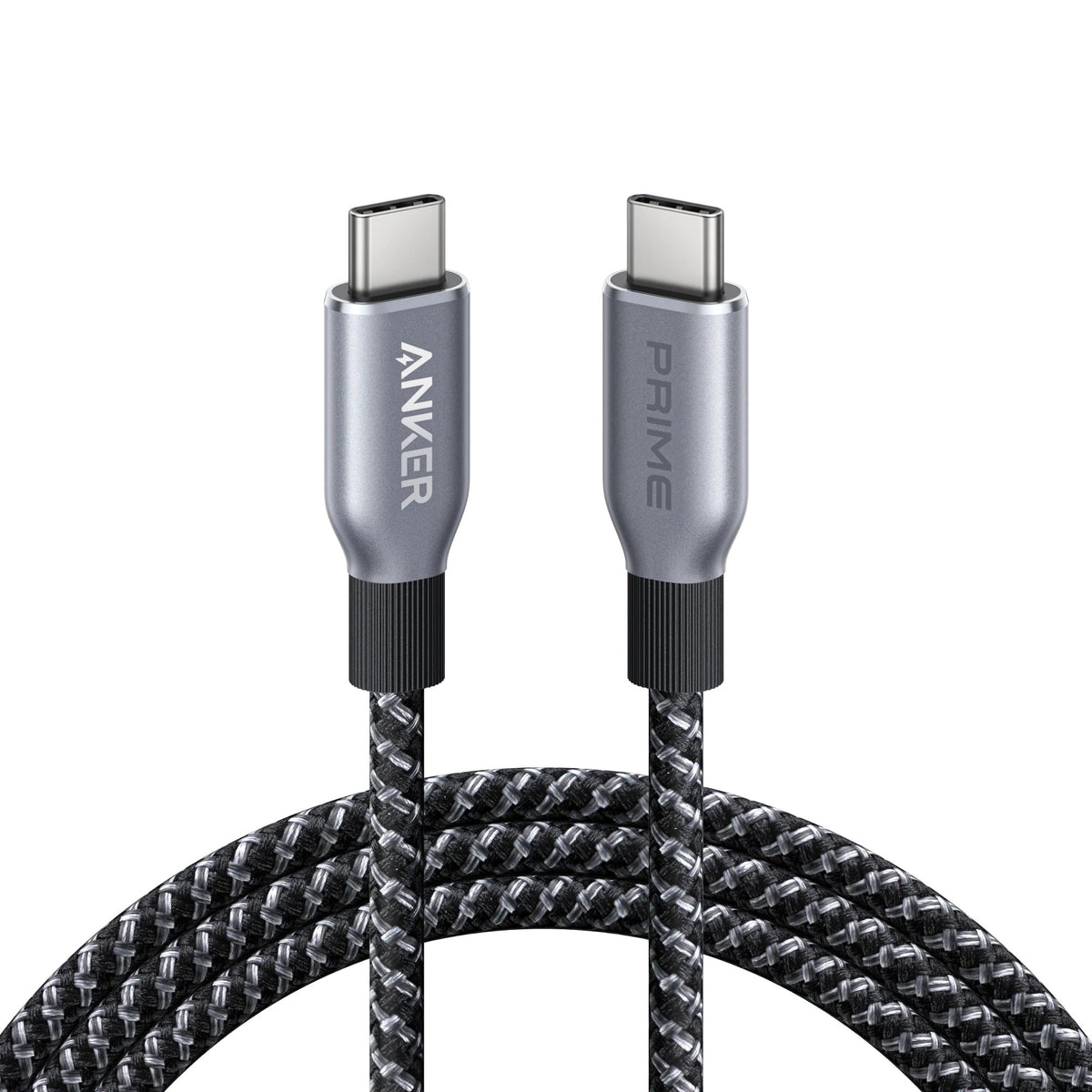 Anker Prime USB-C auf USB-C Kabel 240 W, 1,8 m, Upcycled-geflochten – Schwarz - anker-a88e2012-01.jpg