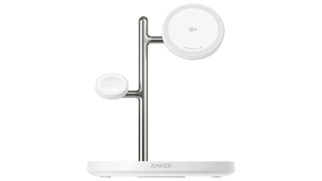 Anker MagGo 3-in-1 Ladeständer, Qi2 15 W, MagSafe-kompatibel, inkl. 40 W Netzteil – Weiß - anker-b25m3321-03.jpg