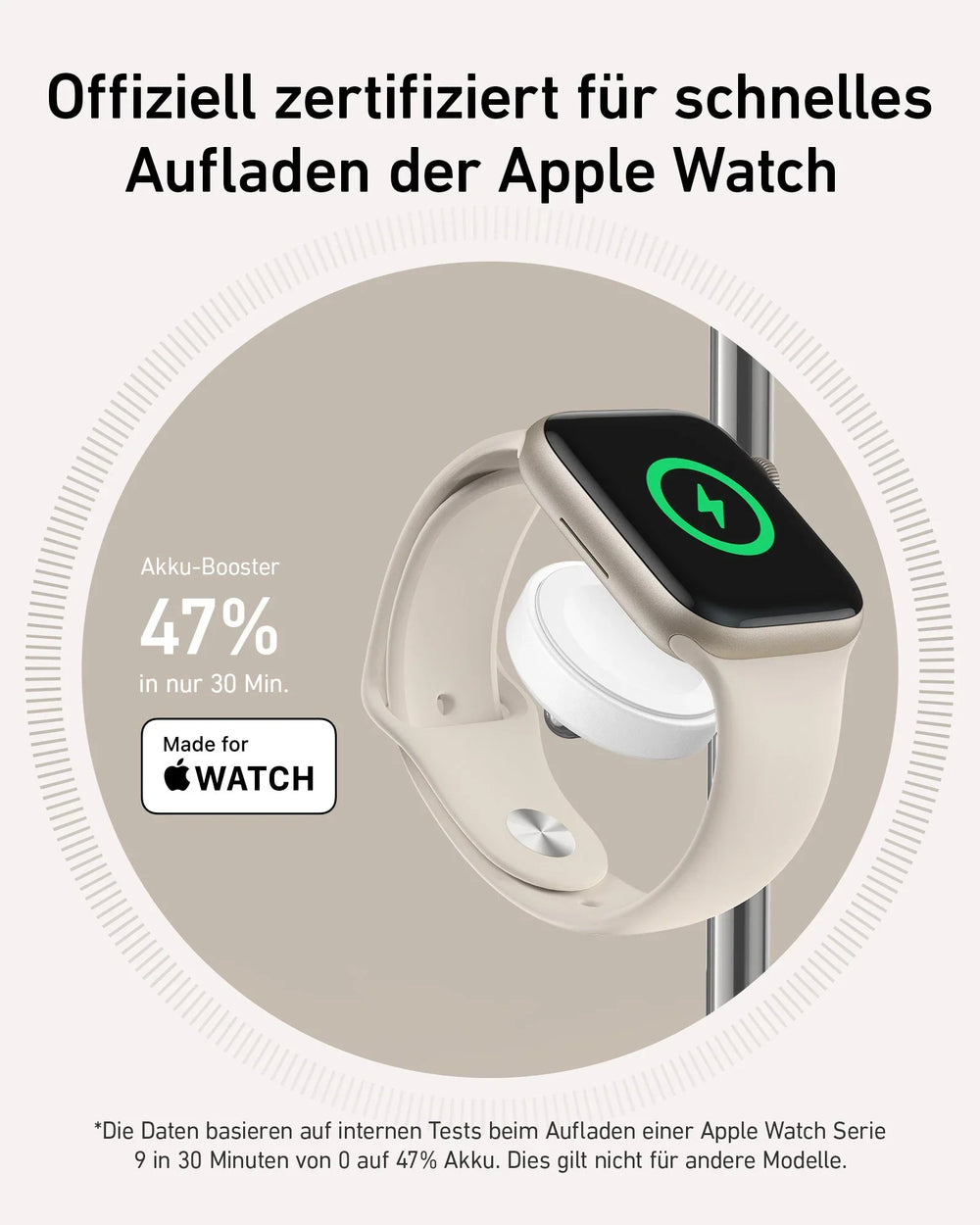 Anker MagGo 3-in-1 Ladeständer, Qi2 15 W, MagSafe-kompatibel, inkl. 40 W Netzteil – Weiß – Bild 11