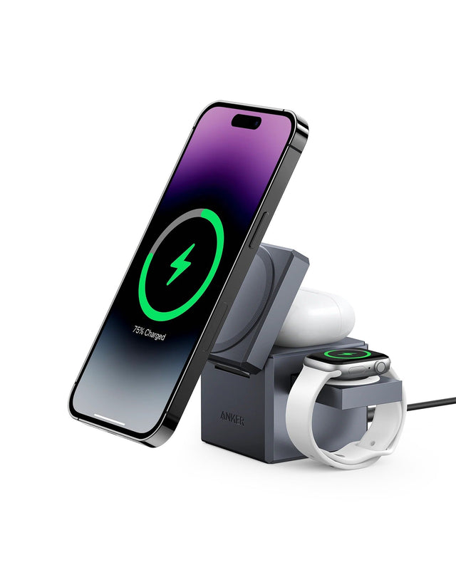 Anker 3-in-1 Cube mit MagSafe, 15 W kabellos, 30 W Netzteil, MFi-zertifiziert – Schwarz - anker-y1811g11-01.jpg