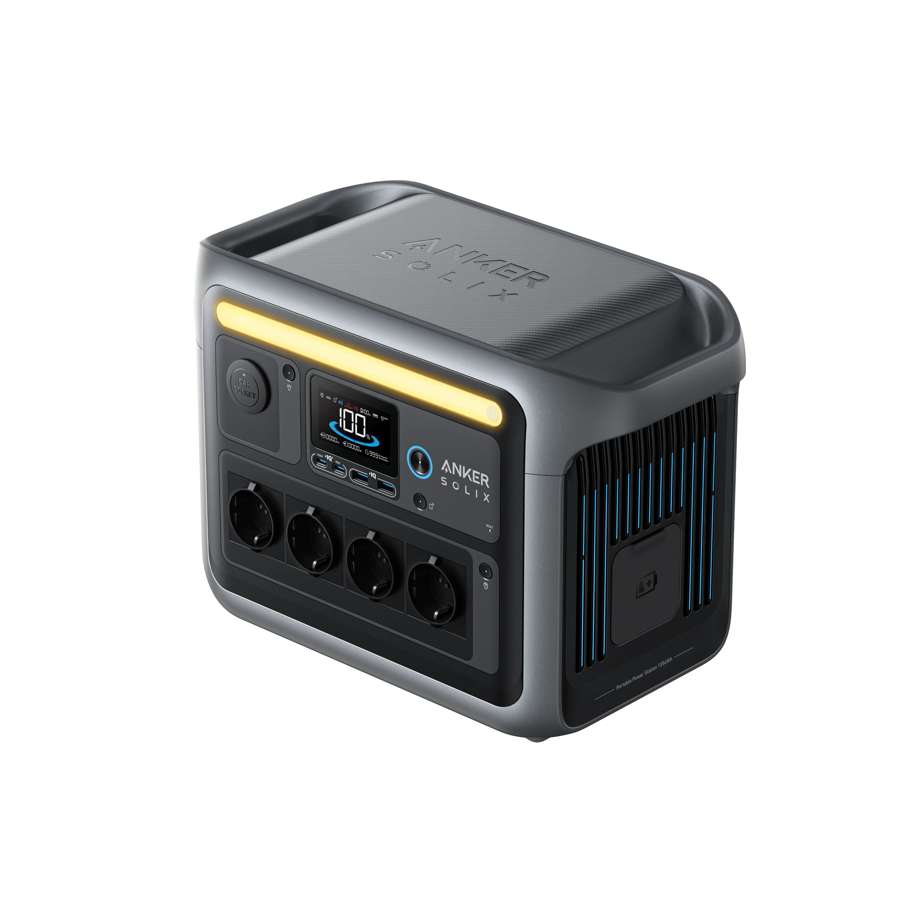 Anker SOLIX C1000X Tragbare Powerstation - 1056Wh | 1800W