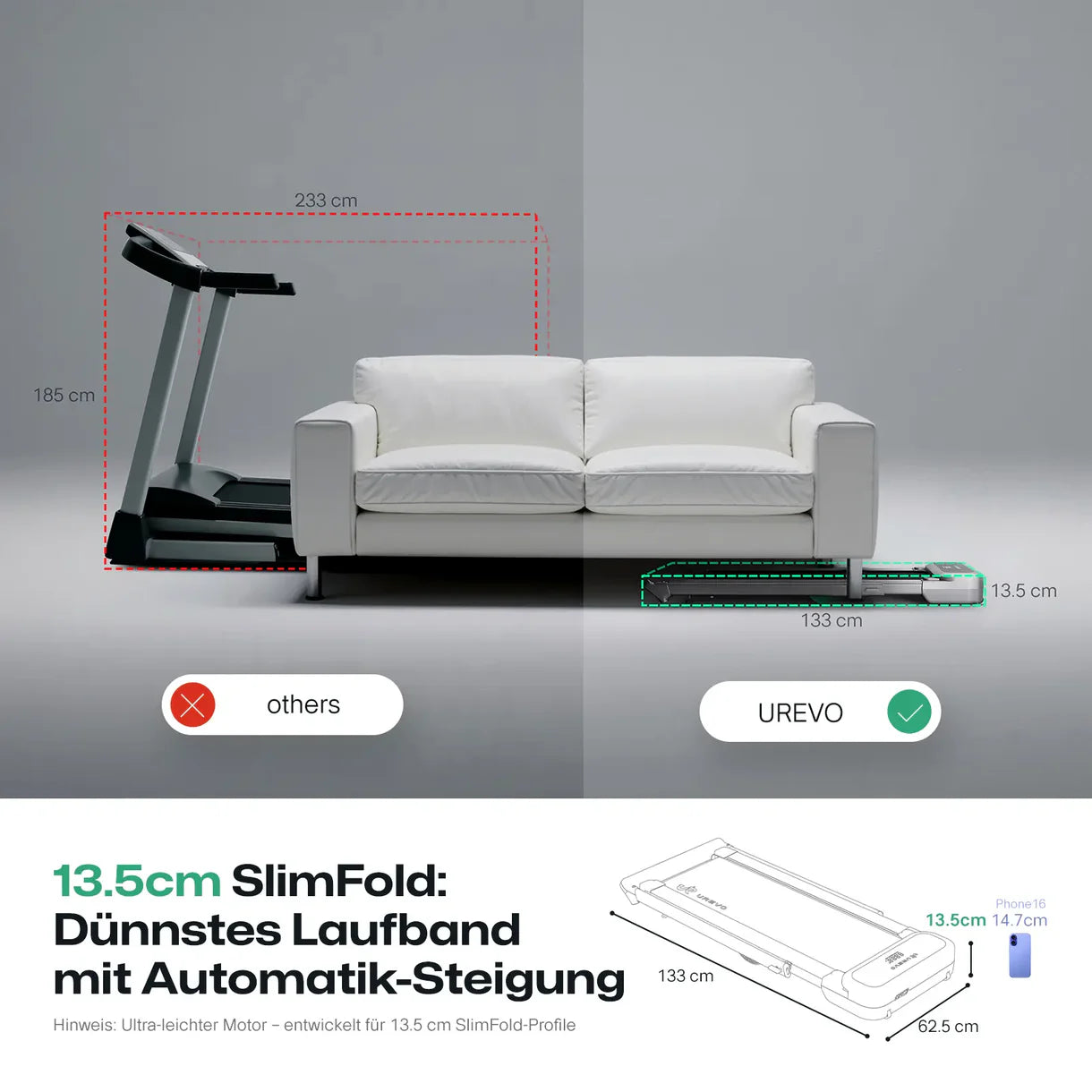 UREVO FoldiMix 5 Pro Laufband
