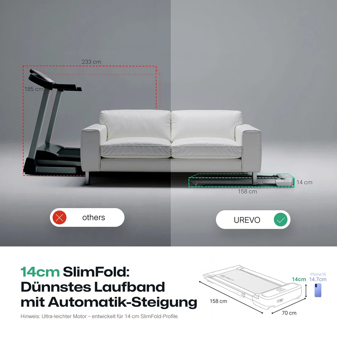 UREVO FoldiMix 5L Pro Laufband
