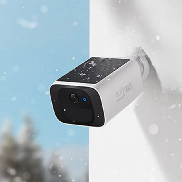 eufy SoloCam S220 - 2K-Außenkamera - 2er-Set Netzwerk-Überwachungskamera – Weiß
