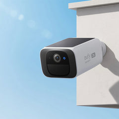 eufy SoloCam S220 - 2K-Außenkamera - 2er-Set Netzwerk-Überwachungskamera – Weiß
