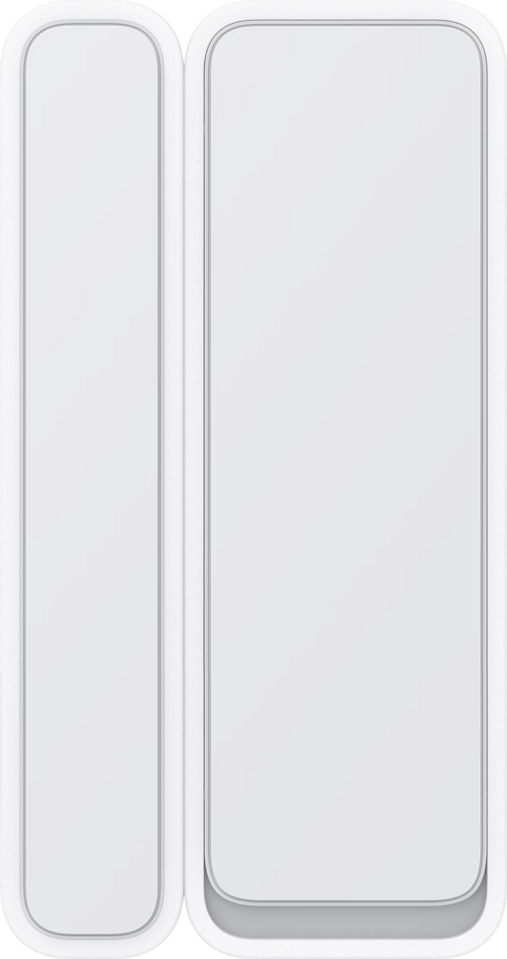 Detailansicht der Gehäuseelemente des eufy Entry Sensor E20