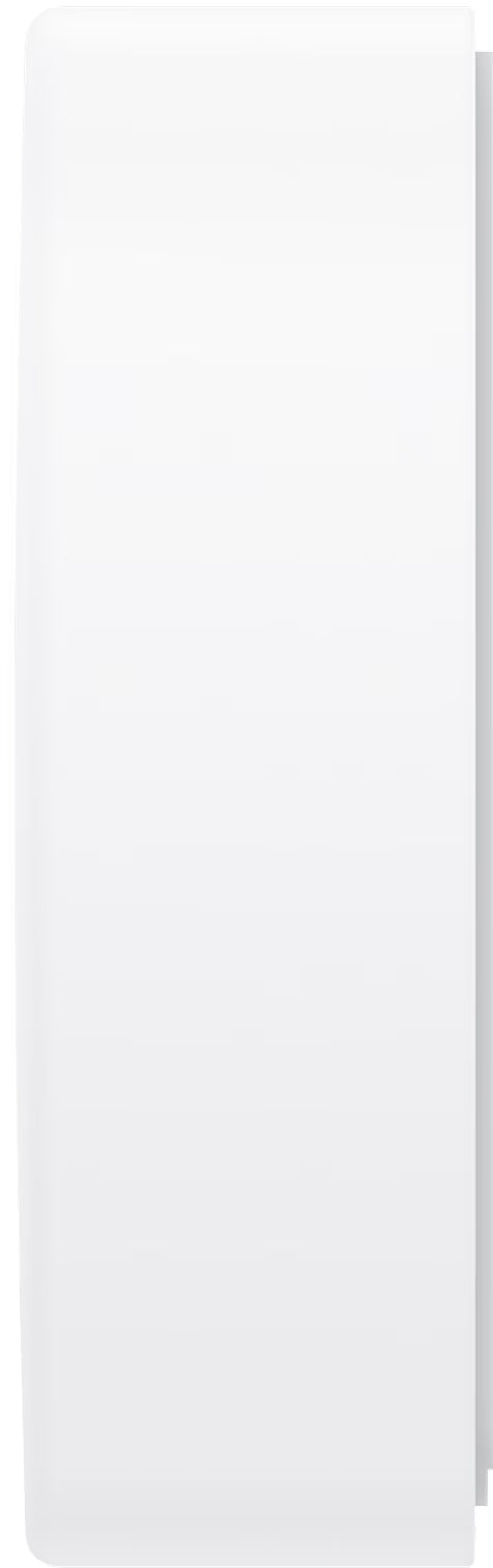 Gegenansicht des seitlichen Gehäuseprofils des eufy Entry Sensor E20