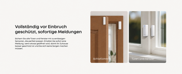 eufy Entry Sensor E20 zur Überwachung von Türen und Fenstern
