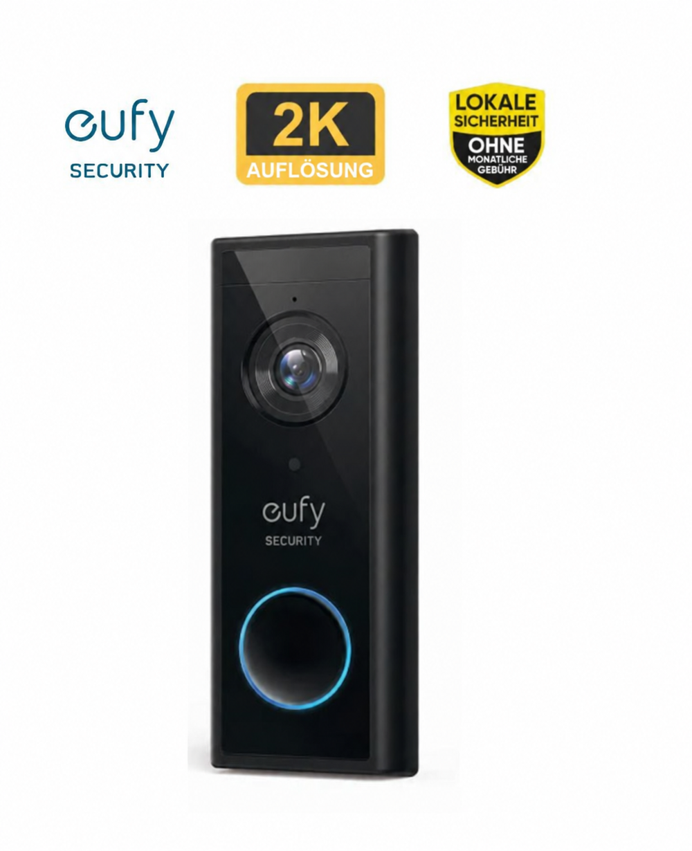 eufy Video Doorbell 2K – 2K-Auflösung und lokale Sicherheit