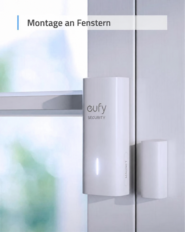 Eufy T8900 für die Montage an Fenstern