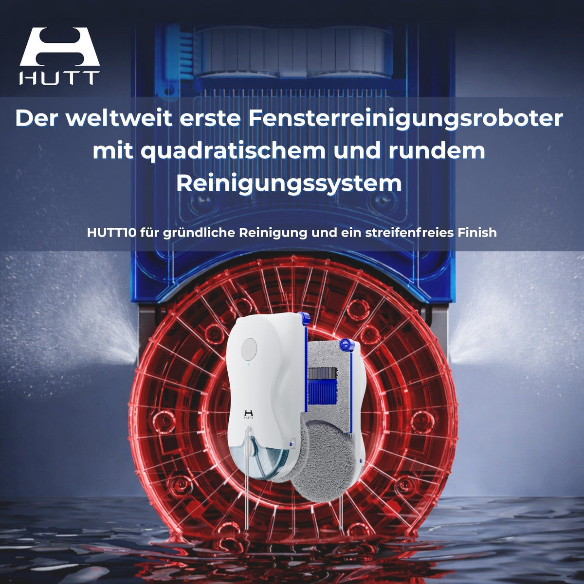 HUTT 10 Fensterputzroboter mit Nass- und Trockenreinigung, eckig & rund, 6500 Pa, Weiß - hutt-10-05-usp-dual-system.jpg