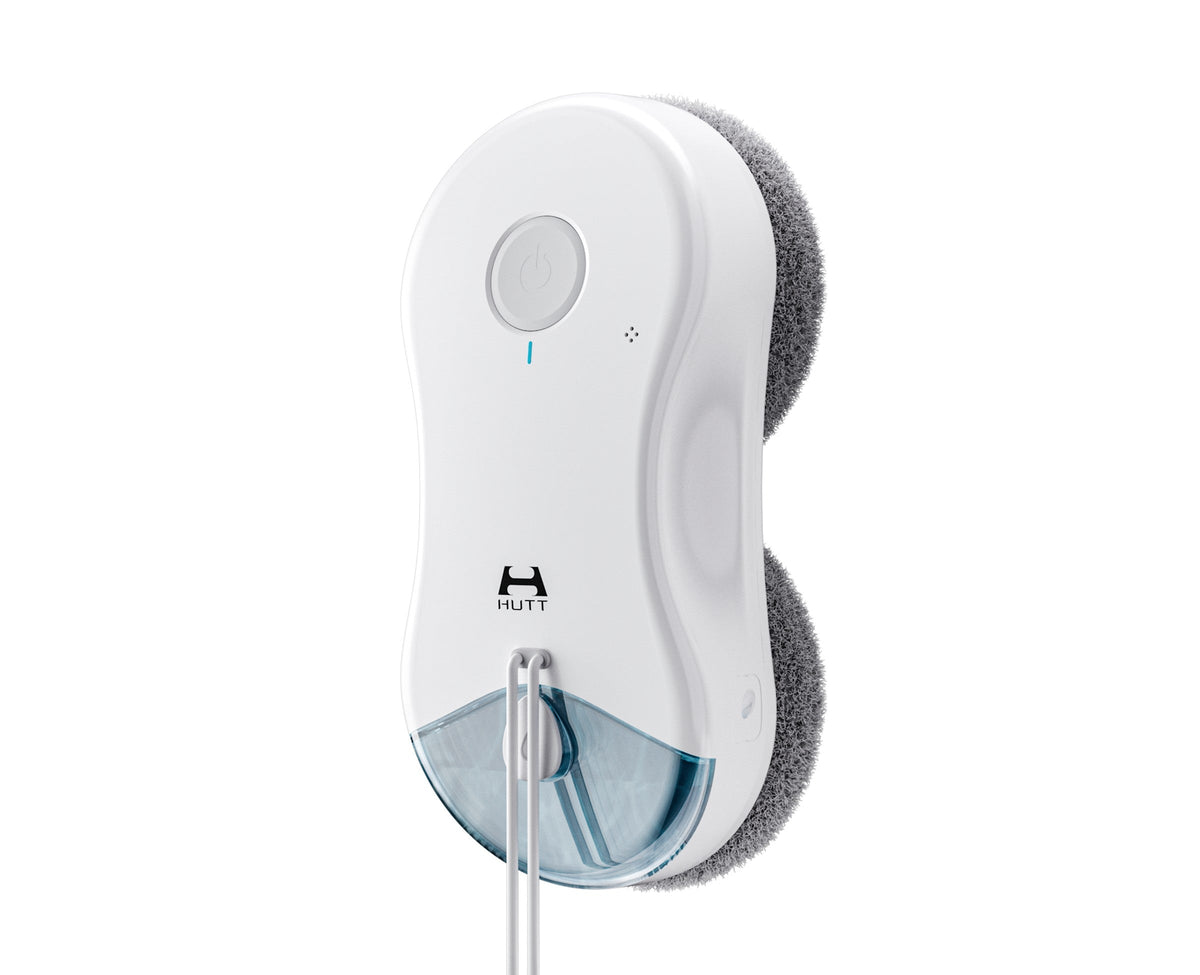 HUTT DDC55PRO Fensterputzroboter mit Doppelmotor-Rotationsreinigung, 3D-Schwebefahrwerk, 5400 Pa, Weiß - hutt-ddc55pro-01-front.jpg