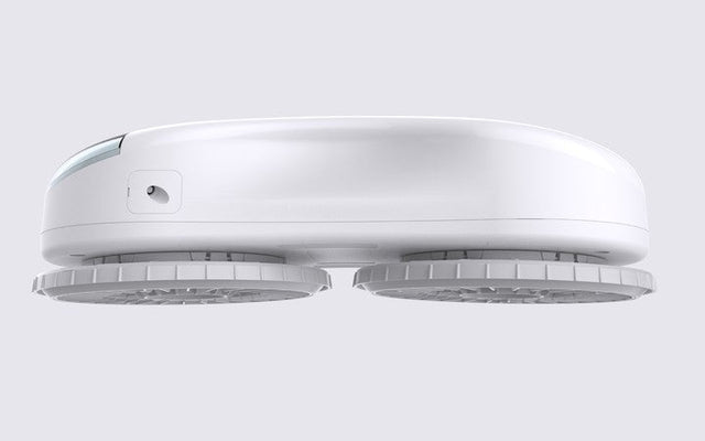 HUTT DDC55PRO Fensterputzroboter mit Doppelmotor-Rotationsreinigung, 3D-Schwebefahrwerk, 5400 Pa, Weiß - hutt-ddc55pro-06-side.jpg