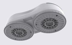 HUTT DDC55PRO Fensterputzroboter mit Doppelmotor-Rotationsreinigung, 3D-Schwebefahrwerk, 5400 Pa, Weiß - hutt-ddc55pro-07-bottom.jpg