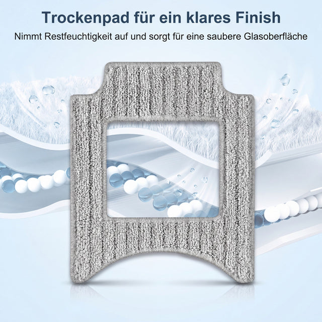 HUTT Reinigungspad-Set für HUTT 10 und HUTT R10, 4 eckige und 4 runde Mikrofaserpads - hutt-reinigungspad-set-hutt-10-02-square-pad.jpg