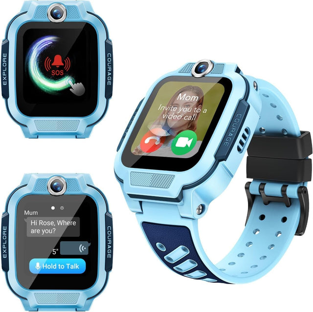imoo Watch Phone Z3 Kinder-Smartwatch mit 4G-Videoanruf, GPS-Ortung und SOS-Funktion, IP68, Blau - imoo-z3-blau-02-hauptbild.jpg