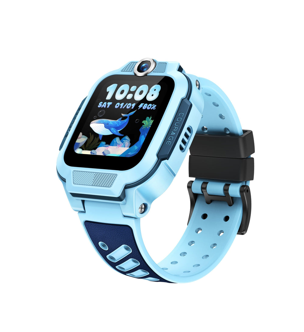 imoo Watch Phone Z3 Kinder-Smartwatch mit 4G-Videoanruf, GPS-Ortung und SOS-Funktion, IP68, Blau - imoo-z3-blau-04-seite.jpg