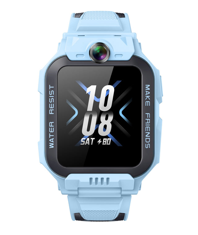imoo Watch Phone Z7 Kinder-Smartwatch mit 4G-Videoanruf, Dual-Kamera, GPS-Ortung, IPX8, Blau - imoo-z7-blau-01-front.jpg