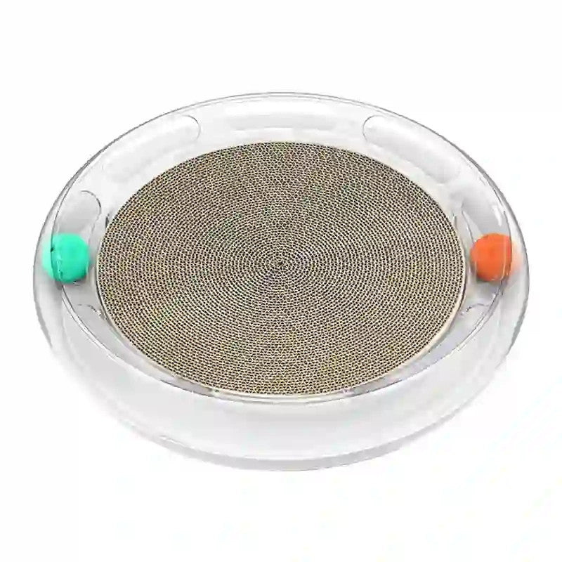 PETKIT FUN 4-in-1 Kratzspielzeug für Katzen mit Kratzpappe, Ballbahn, Glockenball und Katzenminze-Ball - petkit-6931580101303-01.jpg