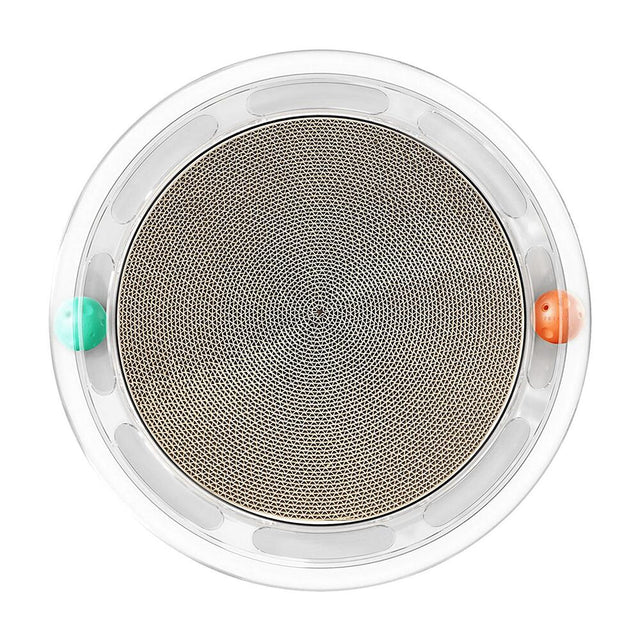 PETKIT FUN 4-in-1 Kratzspielzeug für Katzen mit Kratzpappe, Ballbahn, Glockenball und Katzenminze-Ball - petkit-6931580101303-02.jpg