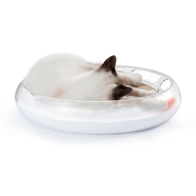PETKIT FUN 4-in-1 Kratzspielzeug für Katzen mit Kratzpappe, Ballbahn, Glockenball und Katzenminze-Ball - petkit-6931580101303-06.jpg