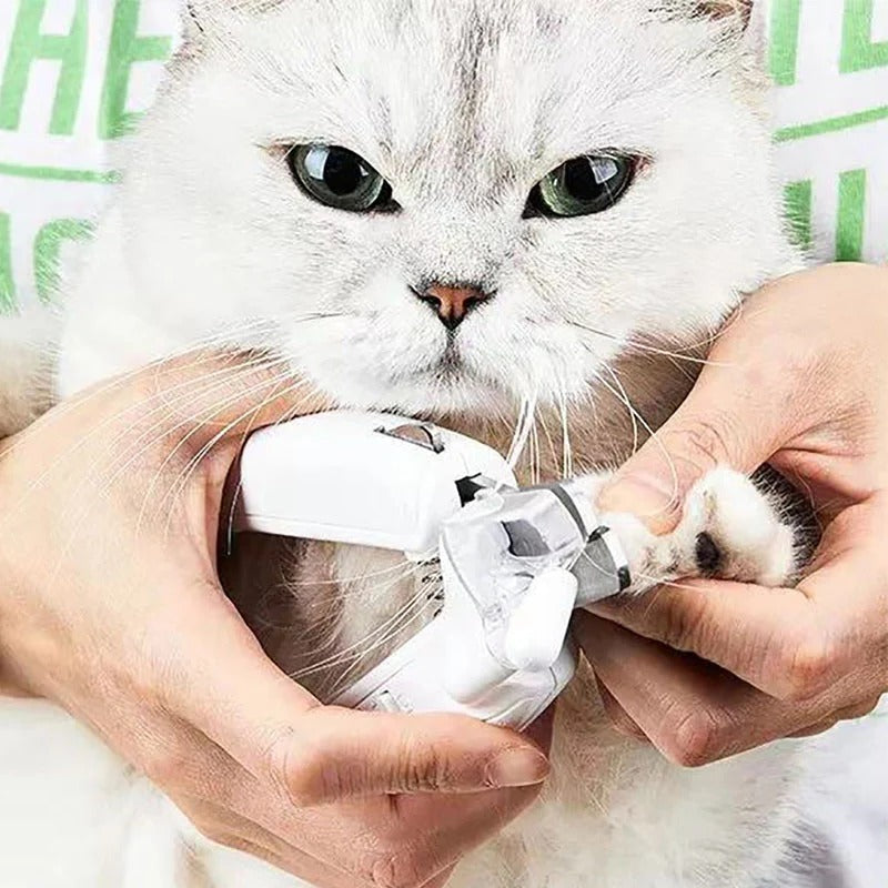 PETKIT LED Krallenschere für Katzen und Hunde mit LED-Licht, Splitterschutz und integrierter Nagelfeile, Weiß - petkit-6973293800807-03.jpg