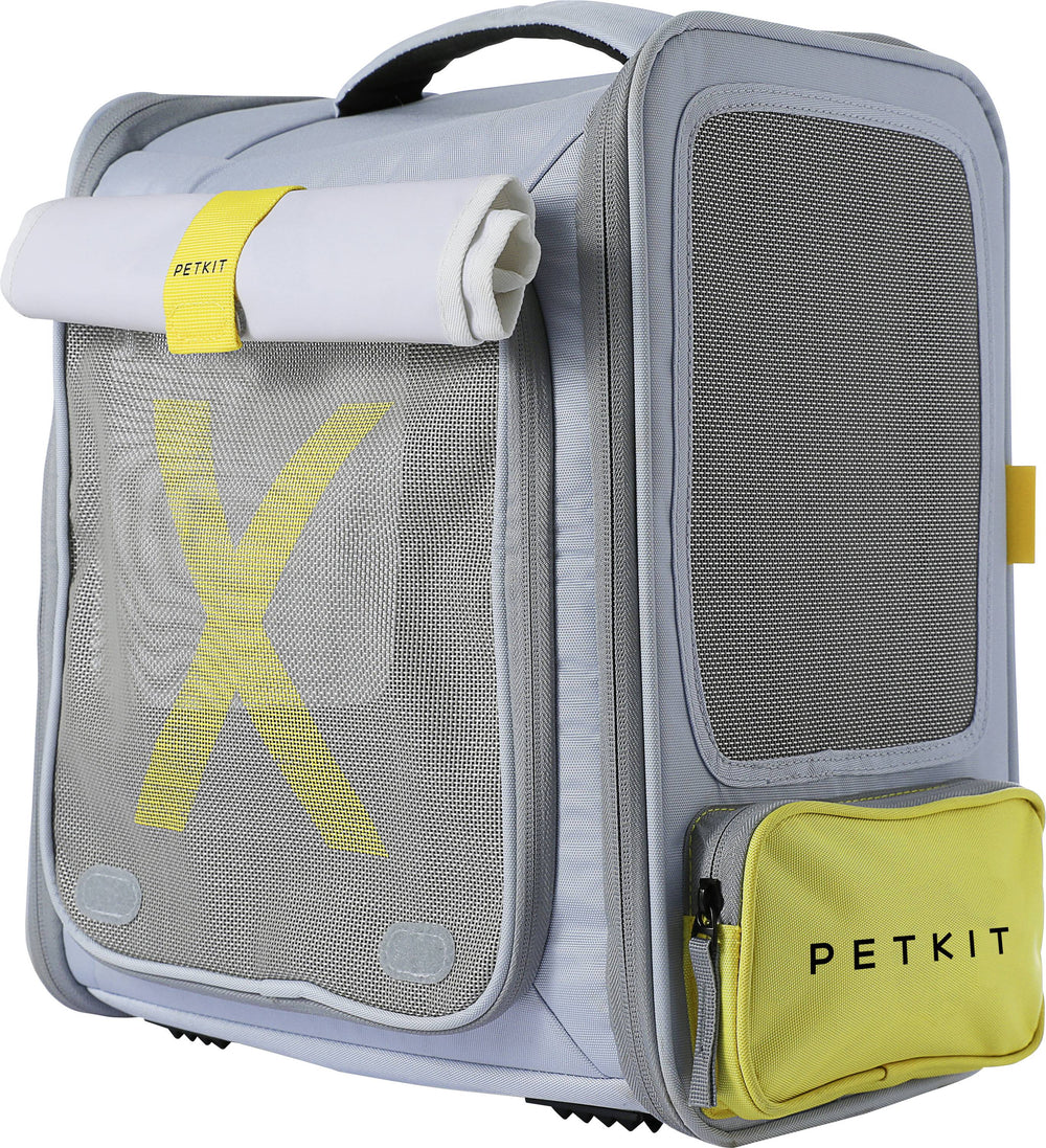 PETKIT Breezy xZone Katzenrucksack mit erweiterbarem Zeltbereich, faltbar, für Haustiere bis 6 kg, Grau - petkit-6973293802337-03.jpg
