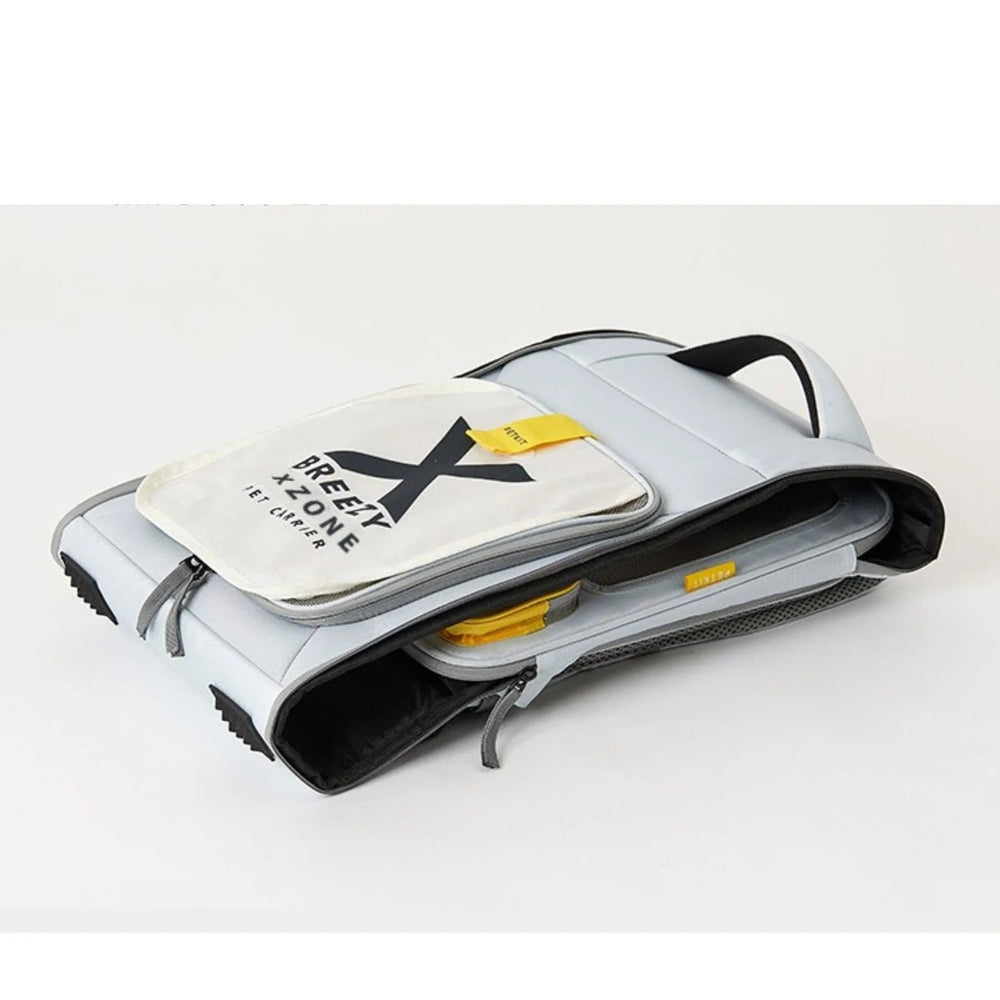 PETKIT Breezy xZone Katzenrucksack mit erweiterbarem Zeltbereich, faltbar, für Haustiere bis 6 kg, Grau - petkit-6973293802337-09.jpg