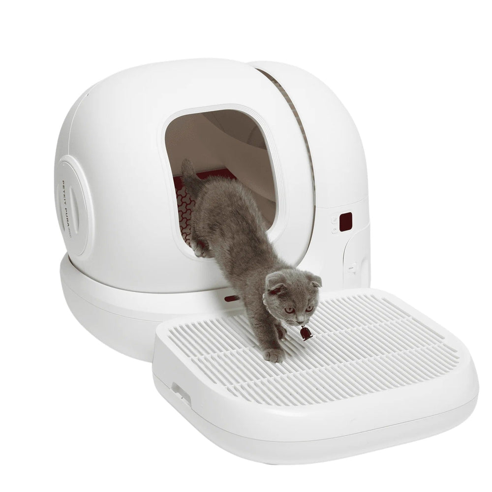 PETKIT Cat Litter Trapper P9219 Streufänger-Stufe mit Auffangbehälter für Katzentoiletten, Weiß - petkit-6973293807301-09.jpg