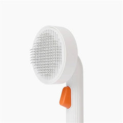 PETKIT Grooming Brush 2 Fellbürste mit Haarauswurf-Taste für Katzen und Hunde, Unterwolle und Entfilzung, Weiß - petkit-6973293807905-02.jpg