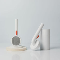 PETKIT Grooming Brush 2 Fellbürste mit Haarauswurf-Taste für Katzen und Hunde, Unterwolle und Entfilzung, Weiß - petkit-6973293807905-03.jpg