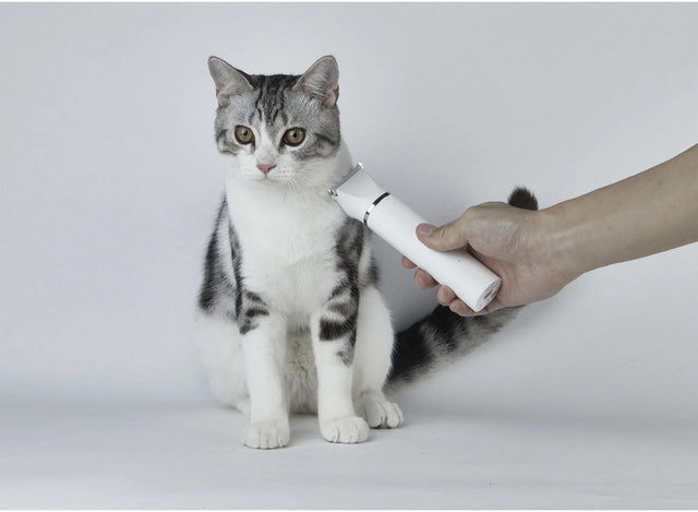 PETKIT 2-in-1 Trimmer Pro Schermaschine für Katzen und Hunde mit Körper- und Pfotentrimmer, Akku, wasserdicht, Weiß - petkit-6973293809190-05.jpg