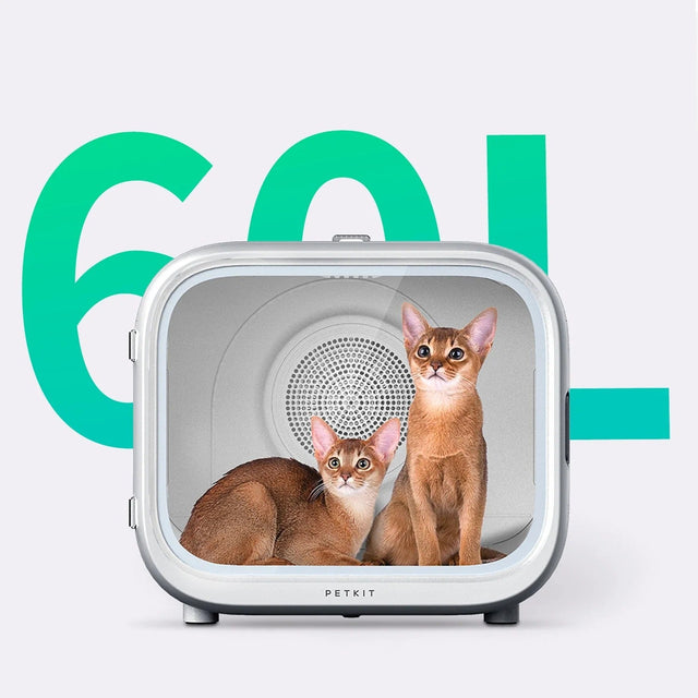 PETKIT AirSalon Max Haustiertrockner Box 60 L, 360°-Trocknung, leise ≤ 42 dB, Negativ-Ionen, App-Steuerung, Weiß - petkit-6975069301389-04.jpg
