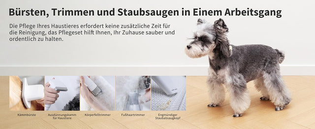PETKIT AirClipper 5-in-1 Tierpflegeset mit Staubsauger, Akku-Schermaschine und HEPA-Filter für Katzen und Hunde - petkit-6975069301723-09.jpg