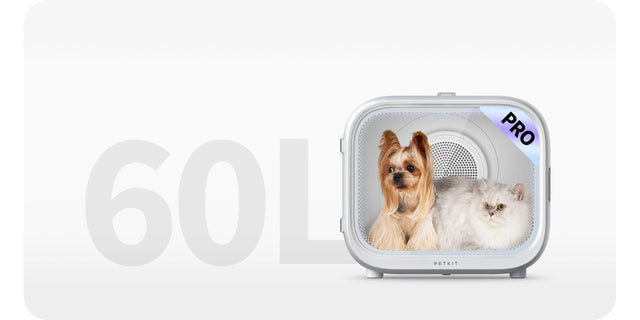 PETKIT AirSalon Max Pro Haustiertrockner Box 60 L mit Ozon-Desinfektion, 360°-Trocknung, leise, App-Steuerung, Weiß - petkit-6975069301778-04.jpg