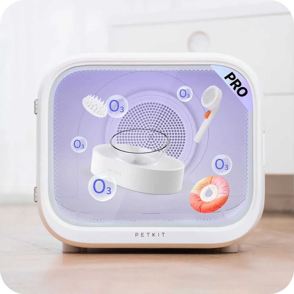 PETKIT AirSalon Max Pro Haustiertrockner Box 60 L mit Ozon-Desinfektion, 360°-Trocknung, leise, App-Steuerung, Weiß - petkit-6975069301778-08.webp