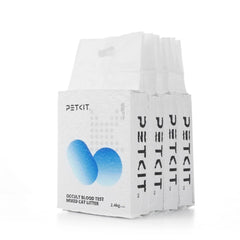 PETKIT Okkultblut-Test Katzenstreu aus Tofu und Bentonit mit Blut-Indikator, klumpend, staubarm, 4 Beutel à 2,4 kg - petkit-6975069303918-01.jpg