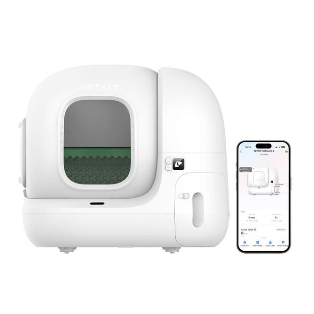 PETKIT Pura Max 2 Premium selbstreinigende Katzentoilette P9902 mit Smart Spray, App-Steuerung, Weiß - petkit-6975069305028-07.jpg