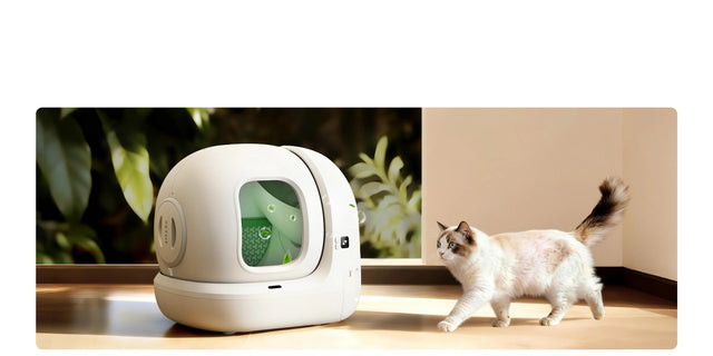 PETKIT Pura Max 2 Premium selbstreinigende Katzentoilette P9902 mit Smart Spray, App-Steuerung, Weiß - petkit-6975069305028-09.jpg