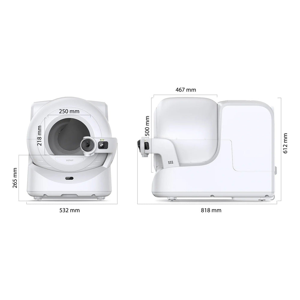 PETKIT Purobot Ultra selbstreinigende Katzentoilette P9903 mit KI-Kamera und automatischer Beutelverpackung, Weiß - petkit-6975069305523-06.jpg