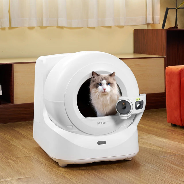 PETKIT Purobot Ultra selbstreinigende Katzentoilette P9903 mit KI-Kamera und automatischer Beutelverpackung, Weiß - petkit-6975069305523-07.jpg