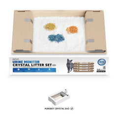 PETKIT Urine Monitor Crystal Litter Set C11 mit pH-Indikator für Purobot Crystal Duo, 4 Einweg-Schalen à 2,04 kg Streu - petkit-6975069306650-03.jpg