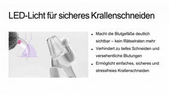 PETKIT LED Krallenschere Pro für Katzen und Hunde mit LED-Licht, Krallenauffangbehälter und Sicherheitsstopp, Weiß - petkit-6975069303017-02.jpg