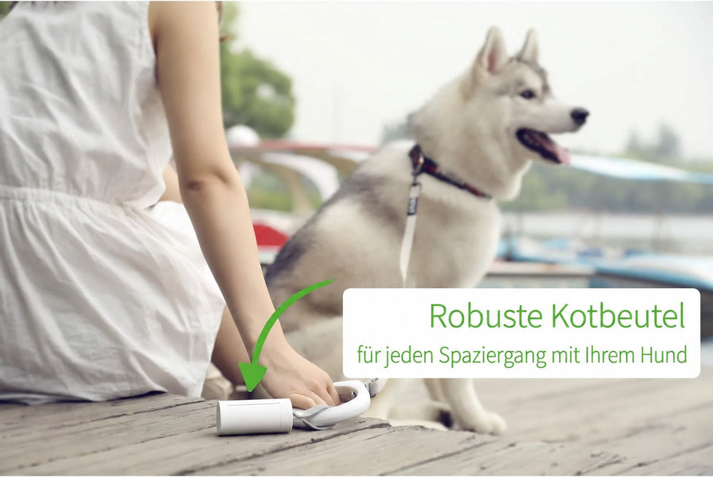 PETKIT Hundekotbeutel Nachfüllpack, 8 Rollen à 15 Beutel (120 Beutel), reißfest, duftneutral, für PETKIT Spender - petkit-6931580102379-07.webp