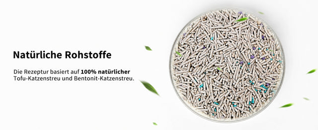 PETKIT 5-in-1 Katzenstreu PKCL04 Tofu und Bentonit mit Aktivkohle, klumpend, staubarm, 4 Beutel à 3,6 kg - petkit-6973293800647-03.webp