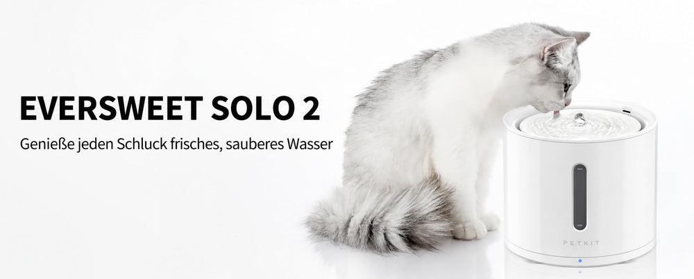 PETKIT EverSweet Solo 2 Trinkbrunnen, 2 L, kabellose Pumpe, Filter 3.0, App-Steuerung, weiß - petkit-6973293808896-07.webp