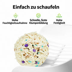 PETKIT Clump+ Tofu-Mischstreu PKCL12 mit Aktivkohle und Zeolith, klumpend, staubarm, 3 Beutel à 2,4 kg - petkit-6973293808971-09.jpg